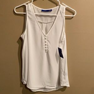 Brand New White Tank Blouse